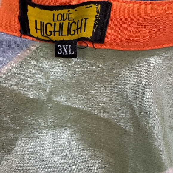 LOVE HICHLICHT Colorful Geometric Women's Dress Size 3XL. C21 - Picture 13 of 17